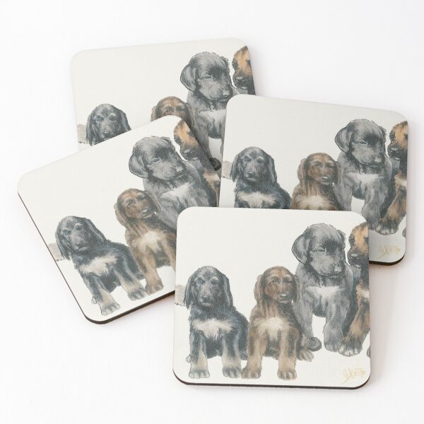 Item preview, Afghan Hound Puppies designed and sold by BarbBarcikKeith.