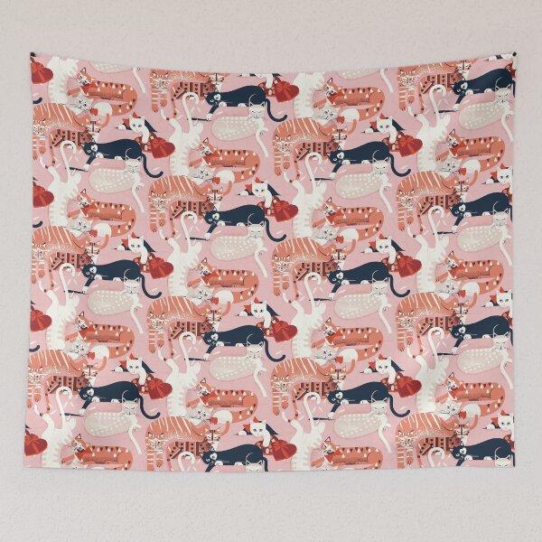 Item preview, Catsanova - Pink designed and sold by appleyards.