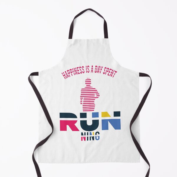 Item preview, Funny Happiness Is A Day Spent Running Creative Design Running Lovers Gift Funny Cool Runners Quote designed and sold by pedrored369.