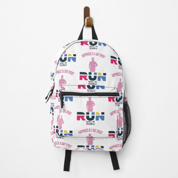 Item preview, Funny Happiness Is A Day Spent Running Creative Design Running Lovers Gift Funny Cool Runners Quote designed and sold by pedrored369.