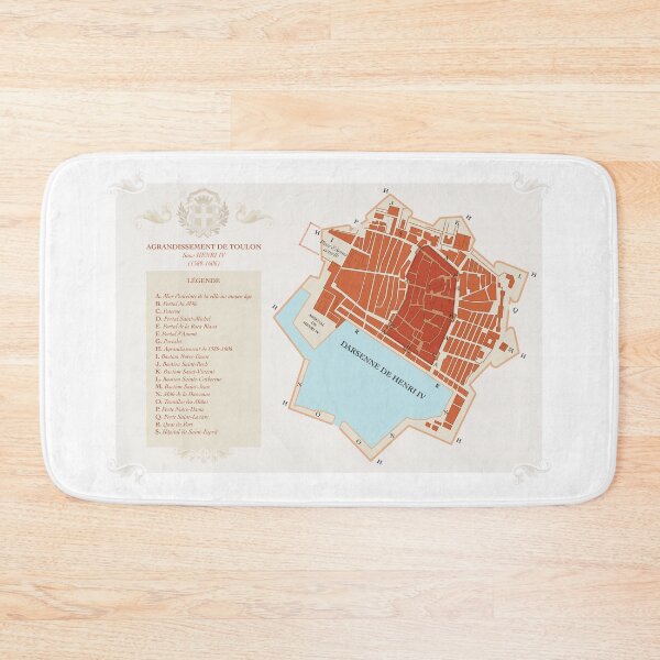 Item preview, Poster Enlargement of Toulon under Henri IV designed and sold by ladstudio.