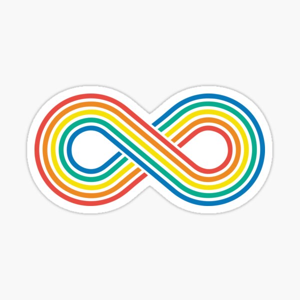 Item preview, Infinity Rainbow designed and sold by avotoastdesigns.