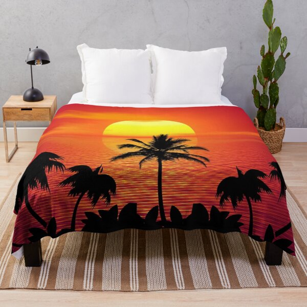 Aperçu de l'œuvre Palm Island à l'ensemble Orangesun créée et vendue par DeeCeeFashion.