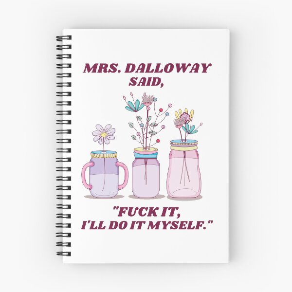 Item preview, Virginia Woolf "Mrs Dalloway" - Literary Book, Classic Literature, Bookish, Feminist designed and sold by RonaldDesigner.