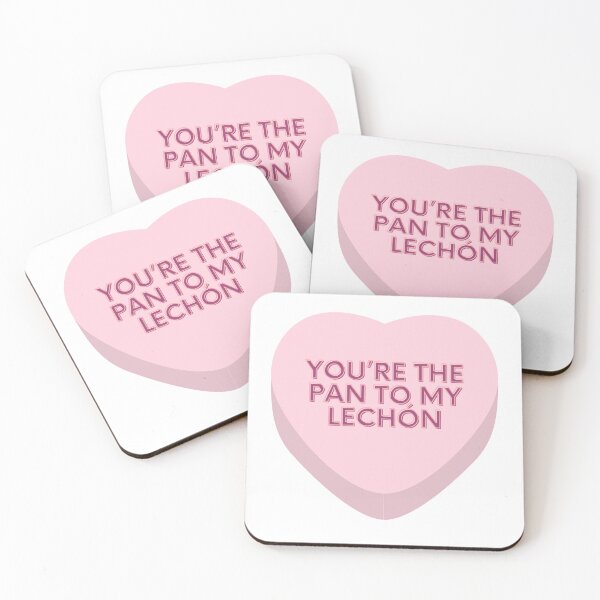 Item preview, You're the pan to my lechon - Valentines - Candy heart - funny - Cuban humor designed and sold by Ausome  Behavior.