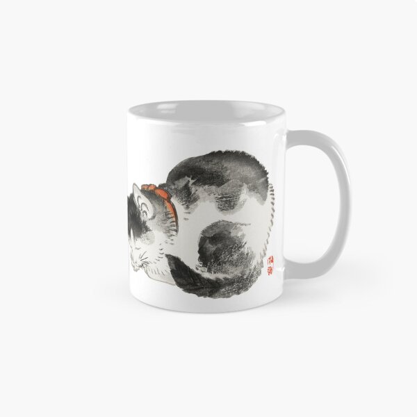 Item preview, Sleeping cat by Kōno Bairei designed and sold by see-the-fox.