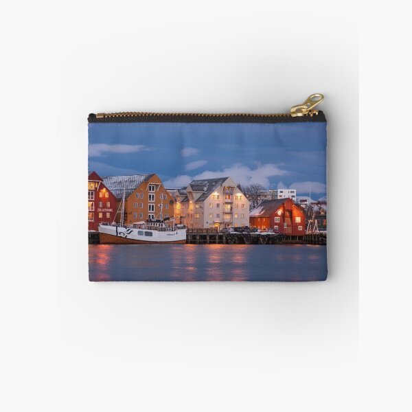 Item preview, Tromso Waterfront at twilight designed and sold by GinnyScholes.