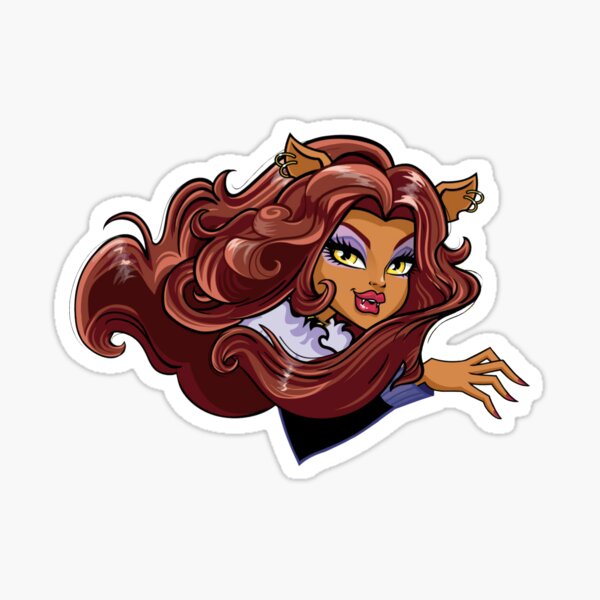 Monster High™ Clawdeen Wolf Vinyl Sticker