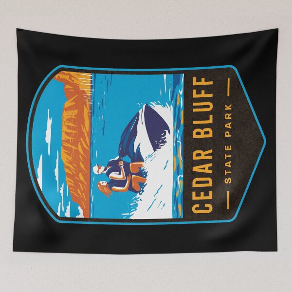Item preview, Cedar Bluff State Park designed and sold by JordanHolmes.