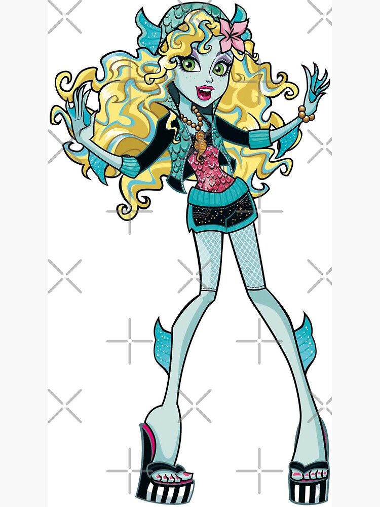 Monster High Lagoona Blue Magnet for Sale by BreannaRobin Redbubble