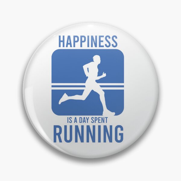 Item preview, Funny Happiness Is A Day Spent Running Simple Cool Running Lovers Gift Funny Great Unisex Runners Quote  designed and sold by pedrored369.