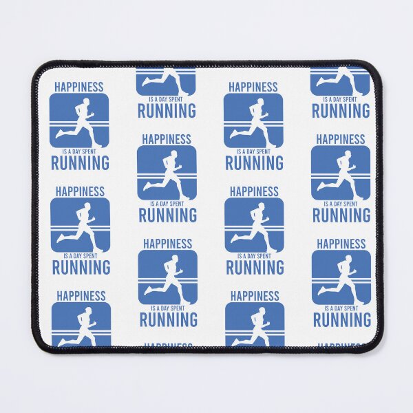 Item preview, Funny Happiness Is A Day Spent Running Simple Cool Running Lovers Gift Funny Great Unisex Runners Quote designed and sold by pedrored369.