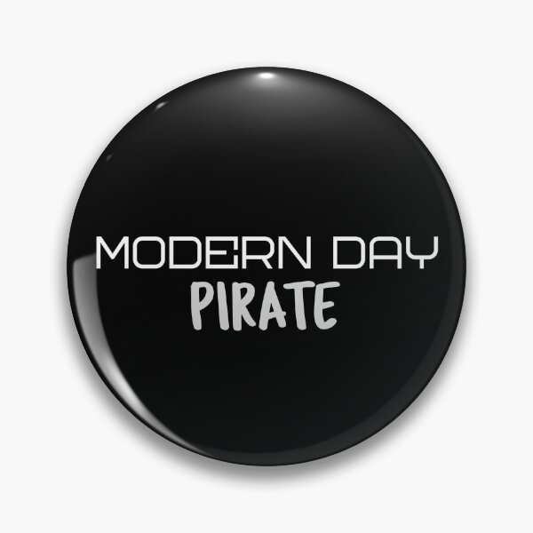 Item preview, Amputee modern day pirate funny slogan white font designed and sold by NerdnGeekshop.