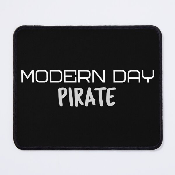 Item preview, Amputee modern day pirate funny slogan white font designed and sold by NerdnGeekshop.