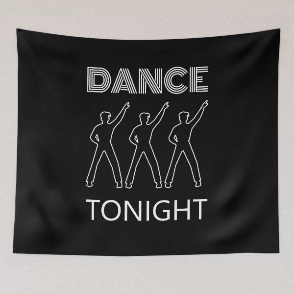 Item preview, Dancing Pictogram - Black and White Dancing Tonight designed and sold by SunnyBrand.