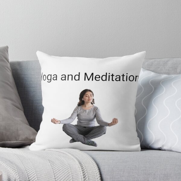 Item preview, yoga y meditación. designed and sold by Cape  Tshirts.