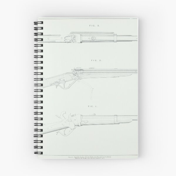 Item preview, "Improvements in Breech-Loading Fire-Arms" Sharp 1852 designed and sold by Lambert & Lambert Antiques.