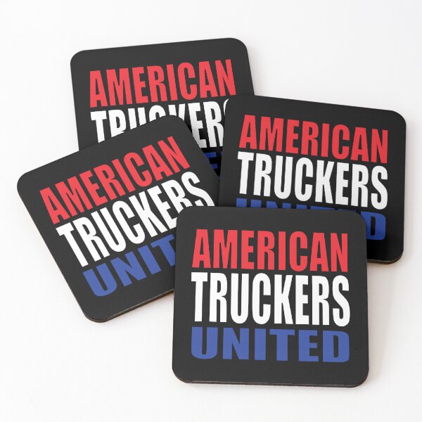 Item preview, American Truckers United Red White Blue designed and sold by ShaneCRob.