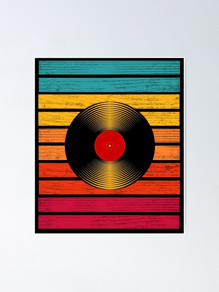 Póster for Sale con la obra «Record Lover - Música de vinilo