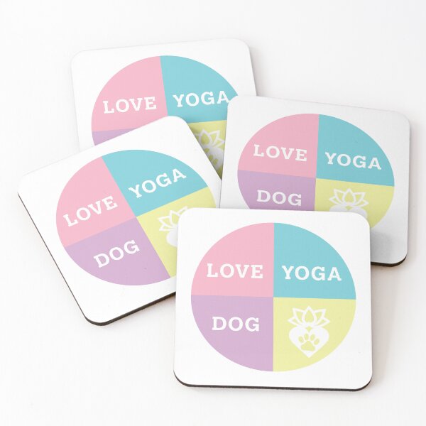 Item preview, All I need is love and yoga and a dog designed and sold by Teallady.