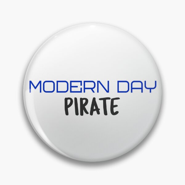 Item preview, Amputee modern day pirate funny slogan black font designed and sold by NerdnGeekshop.