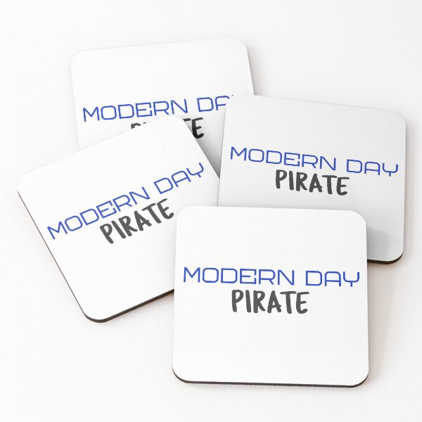 Item preview, Amputee modern day pirate funny slogan black font designed and sold by NerdnGeekshop.