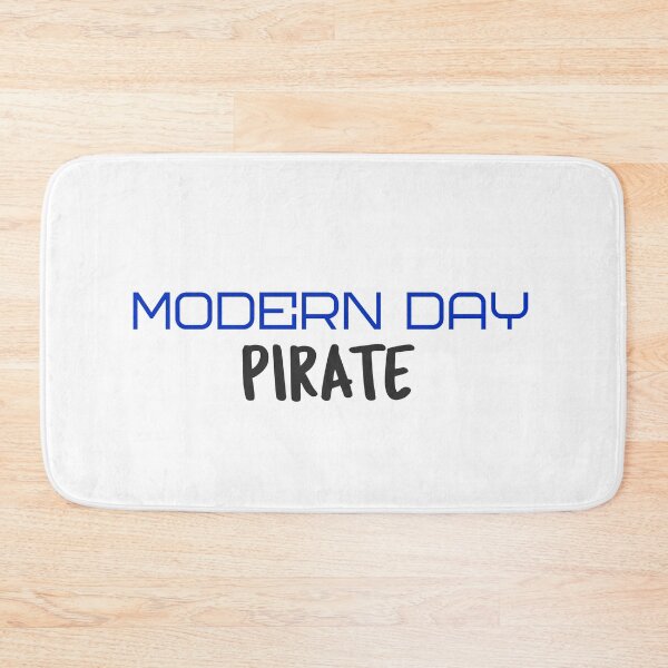 Item preview, Amputee modern day pirate funny slogan black font designed and sold by NerdnGeekshop.