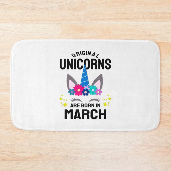 Item preview, Original unicorns are born in March designed and sold by FashionHeritage.