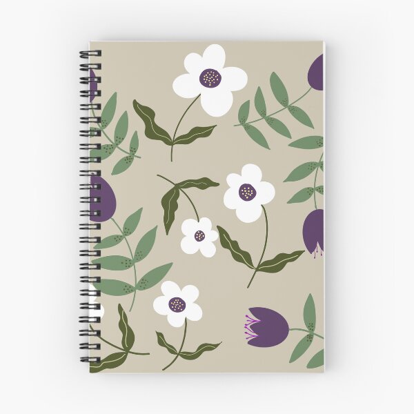 Item preview, Greyish yellow floral illustration  designed and sold by smrithi2936.