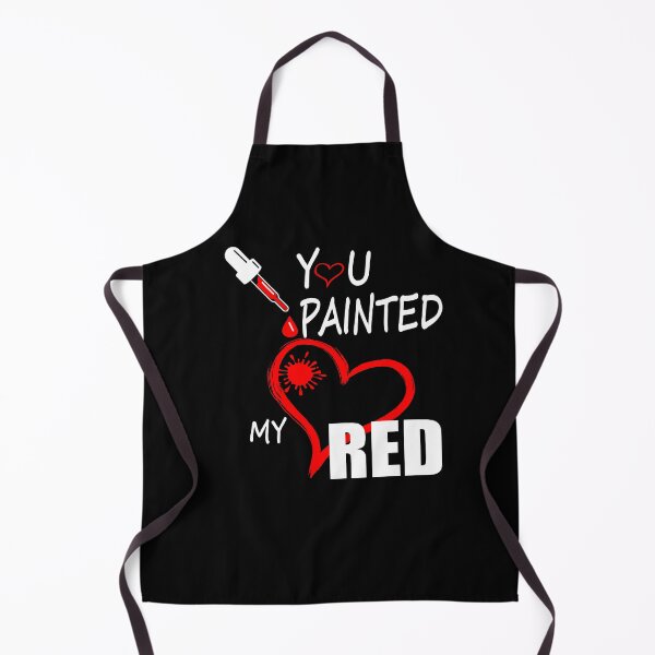 Item preview, YOU PAINTED MY HEART RED: Valentine lover designed and sold by Muse-125.