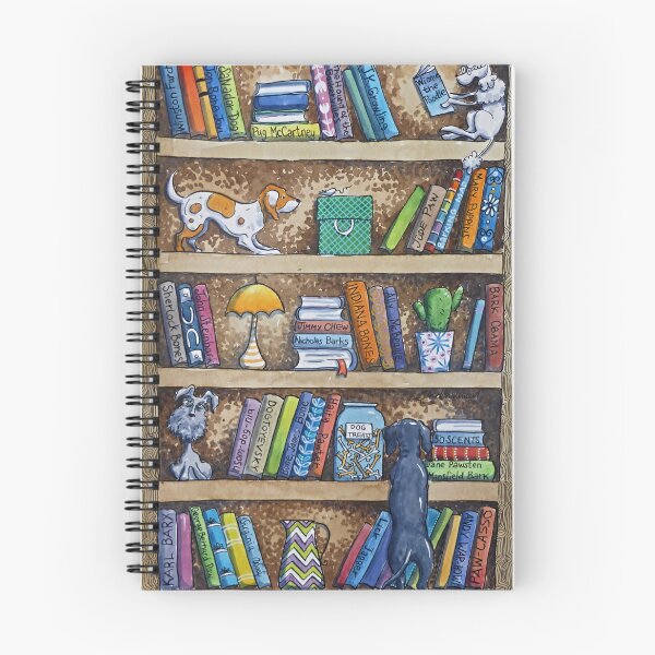 Item preview, Dogs in the library designed and sold by sanyijudit.
