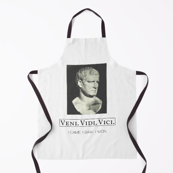 Item preview, Ceasar Portrait Veni. Vidi. Vici. I came. I saw. I won. Old Latin Phrase From Ceasar designed and sold by WordsOf--Wisdom.