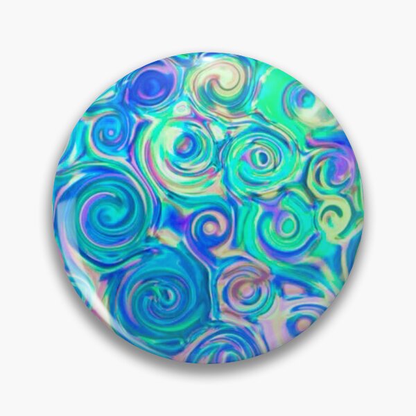 Item preview, Aqua Swirls designed and sold by BellaProject.