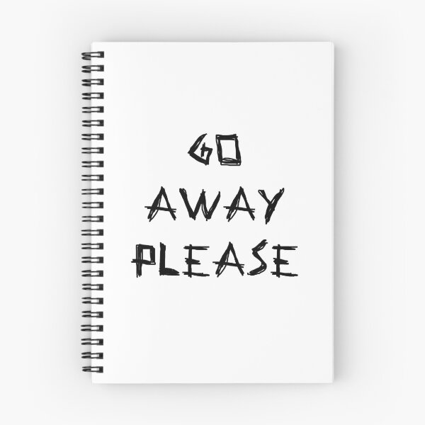 Item preview, Go Away Please designed and sold by LightNoirDesign.