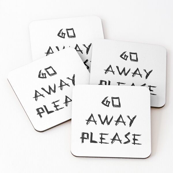 Item preview, Go Away Please designed and sold by LightNoirDesign.