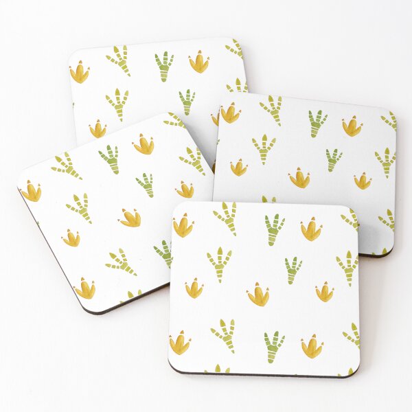 Item preview, Dinosaur fossil footprints pattern designed and sold by RavenPhotoUK.