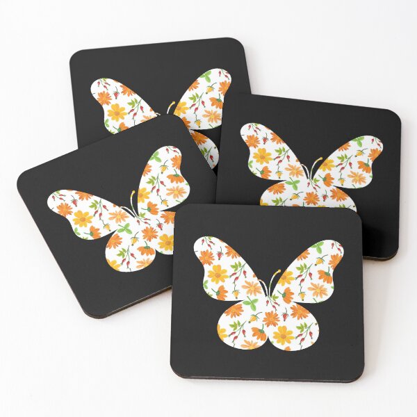 Item preview, Butterfly shape and flower pattern designed and sold by ProtonProject.