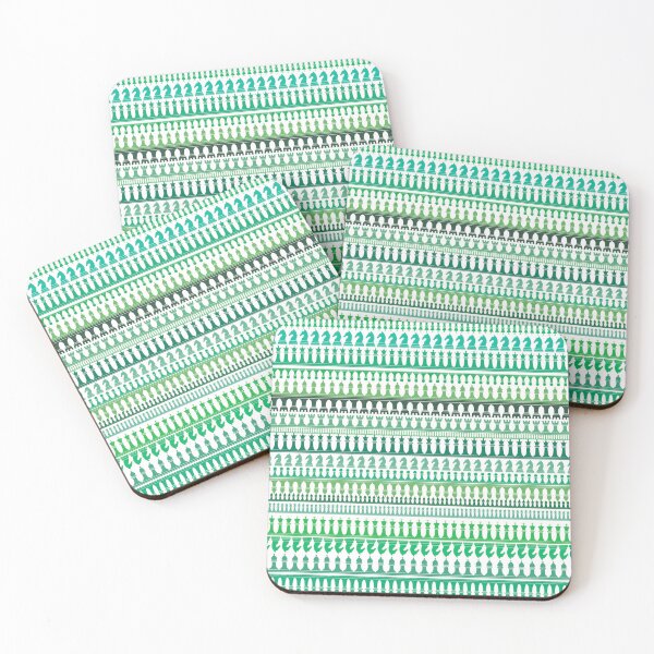 Item preview, Tribal inspired chess pattern art designed and sold by deedeeps.