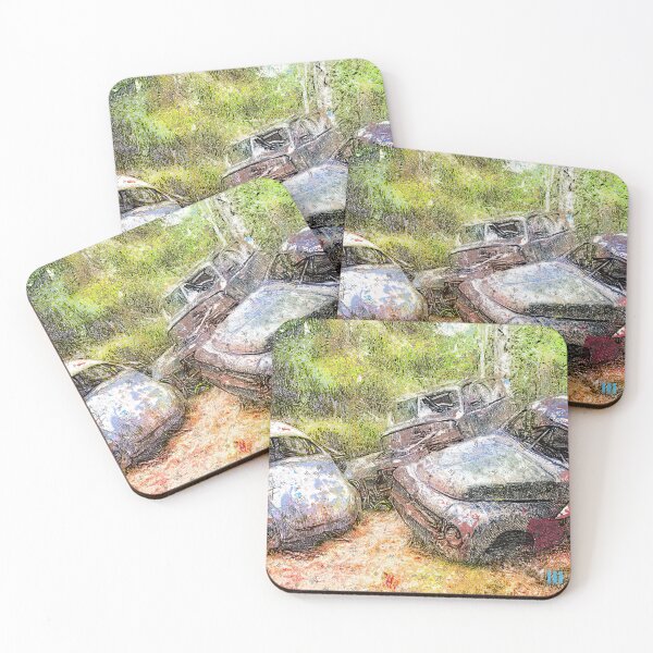 Item preview, The Cars Graveyard designed and sold by ClownFishArts.