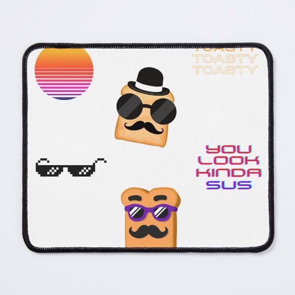 Item preview, Disguised toast - OfflineTV sticker pack for streamers| sykkuno, amygops, corpse designed and sold by Vane22april.