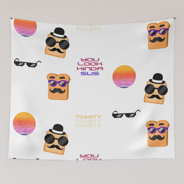 Item preview, Disguised toast - OfflineTV sticker pack for streamers| sykkuno, amygops, corpse designed and sold by Vane22april.