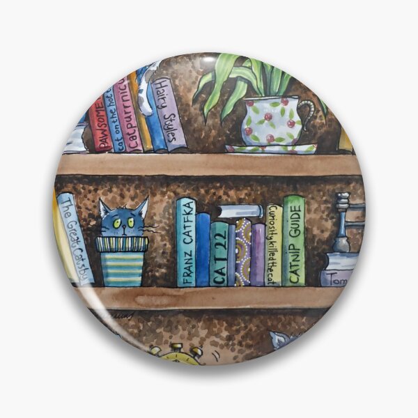 Item preview, Cats in the library designed and sold by sanyijudit.