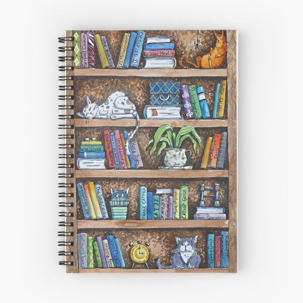Item preview, Cats in the library designed and sold by sanyijudit.
