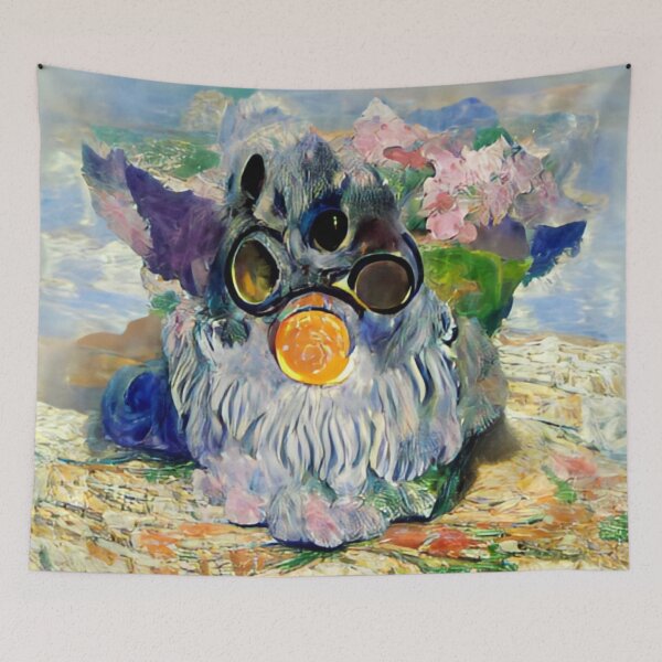 Item preview, Impressionism Furby designed and sold by Roguejackalope.