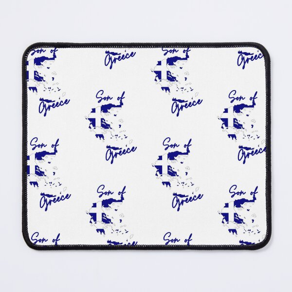 Item preview, Son of Greece Map Flag designed and sold by NovawayDirect.