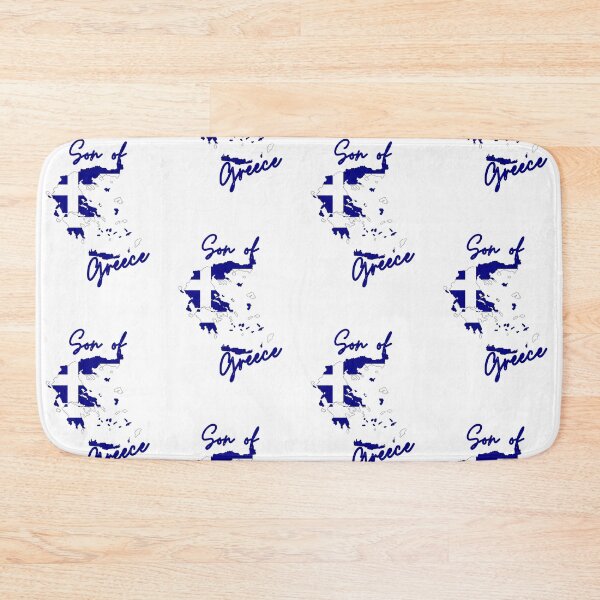 Item preview, Son of Greece Map Flag designed and sold by NovawayDirect.