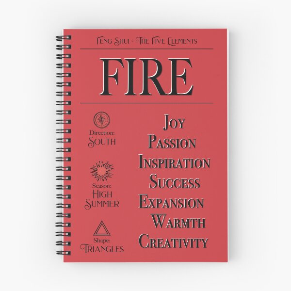 Item preview, Fire #4 - Feng Shui and The Five Elements designed and sold by SusanDee.