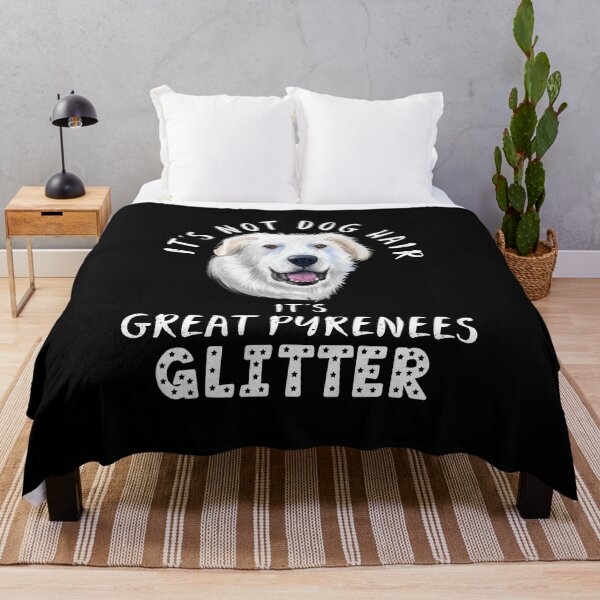Item preview, It's not dog hair it's GREAT PYRENEES glitter funny dog quote designed and sold by theshirtinator.