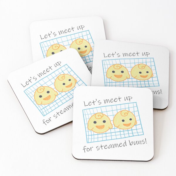 Item preview, Let's Meet Up For Steamed Buns! designed and sold by Emmyteddy.