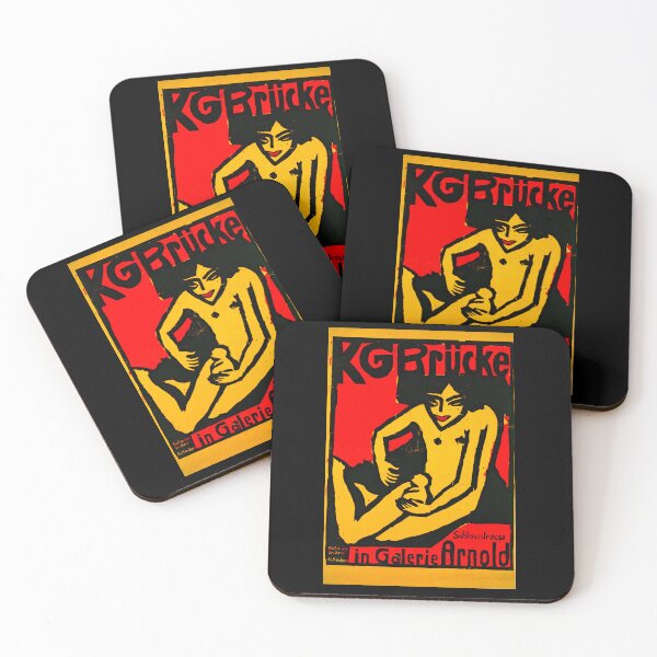 Item preview, HD ERNST LUDWIG KIRCHNER - Die Brücke 1910 designed and sold by Go Logo Designs.